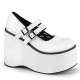 KERA-08 - Wht Vegan Leather size 5 - SHOP WORN & CLEARANCE