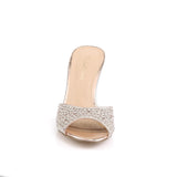 LUCY-01 - Gold Glitter Mesh Fabric size 11 - SHOP WORN & CLEARANCE