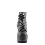 POISON-101 - Blk Vegan Leather