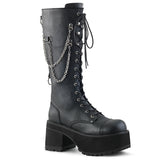 RANGER-303 - Blk Faux Leather