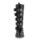 RIOT-18BK - Blk Leather