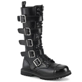 RIOT-18BK - Blk Leather
