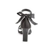 ROMANCE-372 - Blk Satin size 10 & 12 - CLEARANCE & SHOP WORN