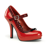SECRET-15 - Red Pat - Size 5 SHOP WORN & CLEARANCE