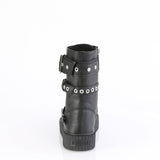 SNEEKER-320 - Blk Vegan Leather