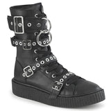SNEEKER-320 - Blk Vegan Leather
