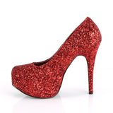 TEEZE-06GW - Red Glitter size 15 - CLEARANCE