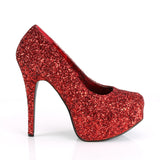TEEZE-06GW - Red Glitter size 15 - CLEARANCE