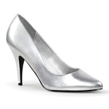 VANITY-420 - Slv Faux Leather - CLEARANCE
