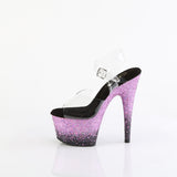 ADORE-708SS - Clr/Blk-Purple Multi Glitter