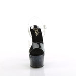 ADORE-708SS - Clr/Blk Multi Glitter