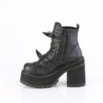 ASSAULT-72 - Blk Vegan Leather