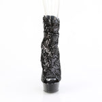 DELIGHT-1008SQ - Blk Sequins/Blk Matte