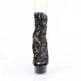 DELIGHT-1008SQ - Blk Sequins/Blk Matte