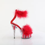 DELIGHT-624F - Clr-Red Fur/M