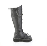 EMILY-221 Blk Vegan Leather