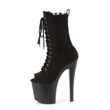 ENCHANT-1041FS - Blk Faux Suede/Blk Matte