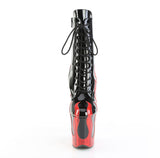FLAMINGO-1020FLM Blk Pat-Red Metallic