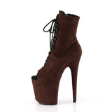 FLAMINGO-1021FS - Mocha Faux Suede/Mocha Faux Suede