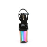 FLAMINGO-809RC - Blk Pat/Rainbow Chrome