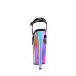 FLAMINGO-809RC - Blk Pat/Rainbow Chrome