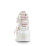 SLACKER-50 - Wht Holographic Pat-B. Pink Multi Glitter