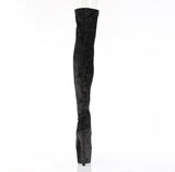 ADORE-3000WR - Blk Shimmering Fabric/Blk