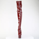 ADORE-3063 - Burgundy Str. Pat/Burgundy
