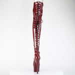 ADORE-3063 - Burgundy Str. Pat/Burgundy