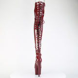 ADORE-3063 - Burgundy Str. Pat/Burgundy