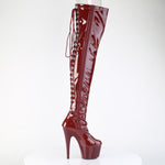 ADORE-3063 - Burgundy Str. Pat/Burgundy
