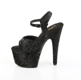 ADORE-709WR - Blk Shimmering Fabric/Blk