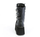 DAMNED-156 - Blk Vegan Leather