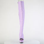 DELIGHT-3019 - Lavender Faux Leather/Lavender Matte