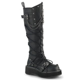 EMILY-221 Blk Vegan Leather