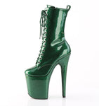 FLAMINGO-1040GP - Emerald Green Glitter Pat/M