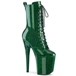 FLAMINGO-1040GP - Emerald Green Glitter Pat/M