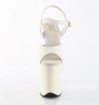 FLAMINGO-809 - Off-Wht Faux Leather/Off-Wht Matte