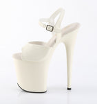 FLAMINGO-809 - Off-Wht Faux Leather/Off-Wht Matte