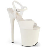 FLAMINGO-809 - Off-Wht Faux Leather/Off-Wht Matte