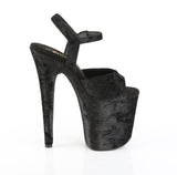 FLAMINGO-809WR - Blk Shimmering Fabric/Blk