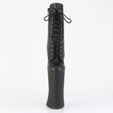 FORBIDDEN-1020 - Blk Faux Leather/Blk Matte
