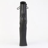 FORBIDDEN-1020 - Blk Faux Leather/Blk Matte