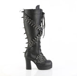 GOTHIKA-108 - Blk Vegan Leather