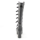 GOTHIKA-160 - Blk Vegan Leather