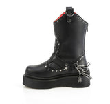 REBEL-56 - Blk Vegan Leather