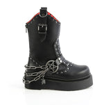 REBEL-56 - Blk Vegan Leather