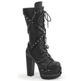 TORMENT-156 - Blk Vegan Leather