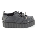 V-CREEPER-518 - Blk Vegan Leather