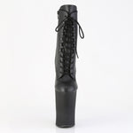 WORSHIP-1020 - Blk Faux Leather/Blk Matte